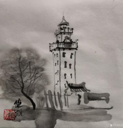 怀羽日记-怀羽 中国画  水墨画  山水画  国画  大写意画【图2】