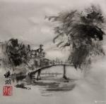 怀羽日志-怀羽 水墨碉楼 国画  大写意画【图4】