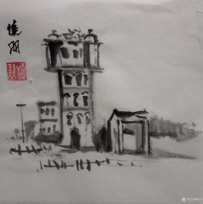 怀羽日记-怀羽十二月十日画的水墨画【图3】
