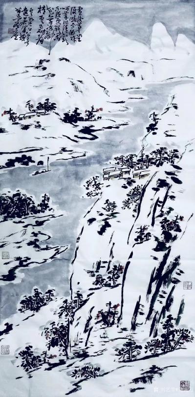 龚光万日记-“庭前积雪窗生白,活火烹茶易有香。一卷《离骚》读未了,自呵冻墨写蜀湘。”葵卯隆冬【图2】