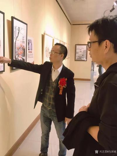 马国斌荣誉-笔绘壮美广西 助力乡村振兴“新时代·新视觉”钢笔画作品展在南宁举办！第十一届全国【图2】