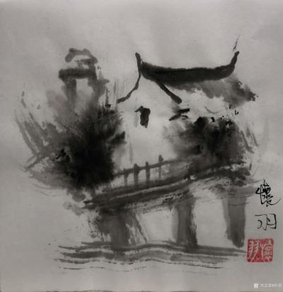 怀羽日记-怀羽水墨画【图6】
