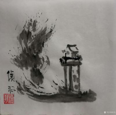 怀羽日记-怀羽水墨画【图11】