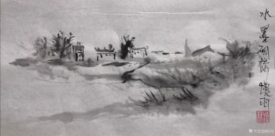 怀羽日记-怀羽水墨画【图3】