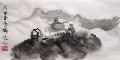 怀羽日记-怀羽水墨画【图2】