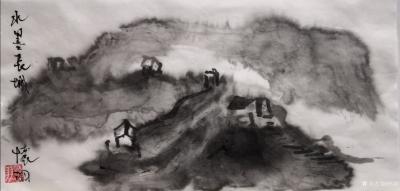 怀羽日记-怀羽水墨画【图6】