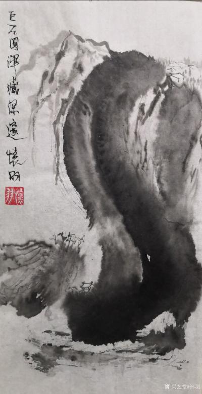 怀羽日记-怀羽黄仍彬的水中国画，宛如一幅幅诗意盎然的画卷，流淌着深远的气韵生动之美。他的画【图3】
