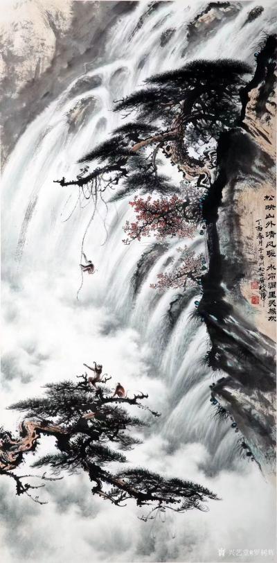 罗树辉日记-前几天有朋友问我，有没有计算过，有猴子元素的国画作品一共画过多少幅？这两天抽空计【图4】