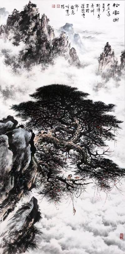 罗树辉日记-前几天有朋友问我，有没有计算过，有猴子元素的国画作品一共画过多少幅？这两天抽空计【图6】