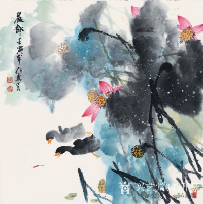 刘开豪收藏-以意造象，象随意生，刘存惠写意画作品欣赏【图10】