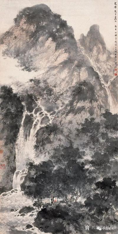 刘开豪收藏-傅抱石国画作品欣赏【图1】