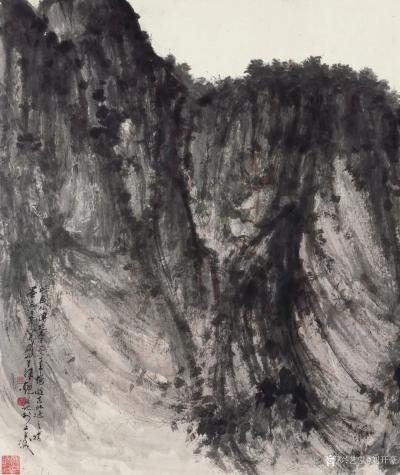 刘开豪收藏-傅抱石国画作品欣赏【图5】