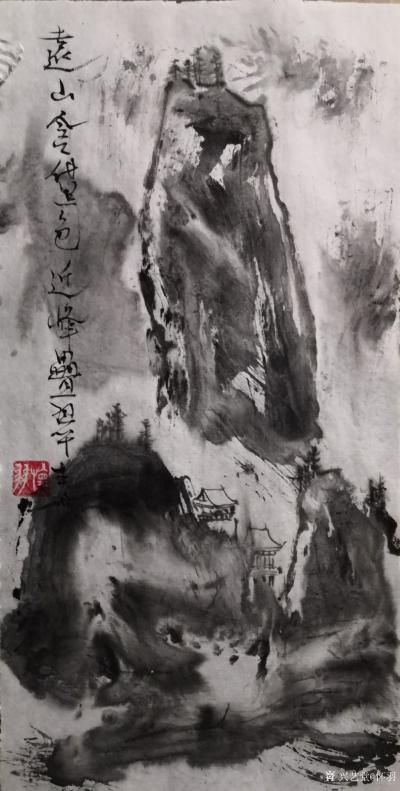 怀羽日记-怀羽，即黄仍彬，其水墨山水画在学术界享有极高的声誉，其独特贡献和学术价值主要体现【图3】