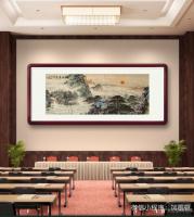 艺术家谭松涛日记:近来的一些国画山水花鸟画新作品。【图4】