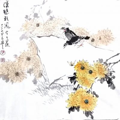 13807403891日记-我欠秋天一首诗，秋天欠我菊花池。中秋节过了，依旧暑热，菊花何在？我有丹青。【图5】