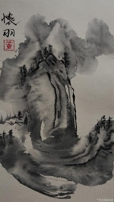 怀羽日记-怀羽黄仍彬的书法独特之处主要体现在：

风格融合：他的作品巧妙融合了传统与现【图1】