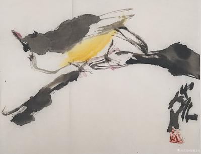 鉴藏文化日记-崔大有，石缶——甲辰花鸟作品小品类分享【图7】