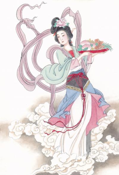 小鱼有好物日记-仕女图【图1】