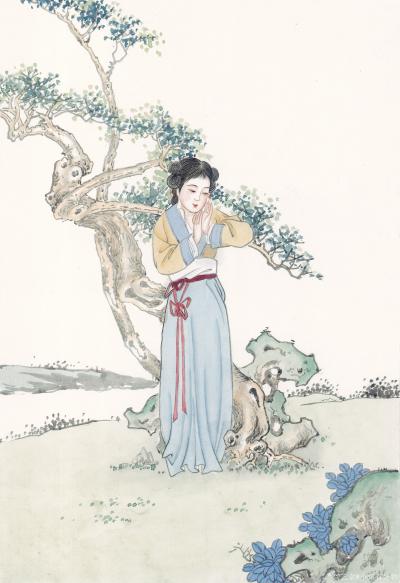 小鱼有好物日记-仕女图【图4】