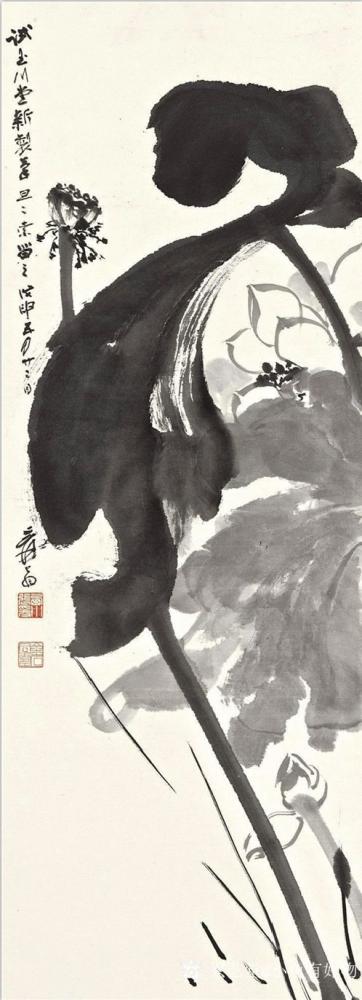 小鱼有好物日记-张大千 荷花系列【图4】