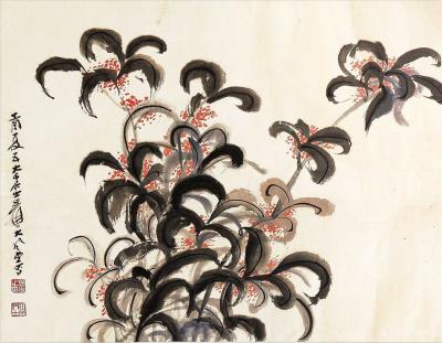 小鱼有好物日记-张大千 荷花系列【图6】