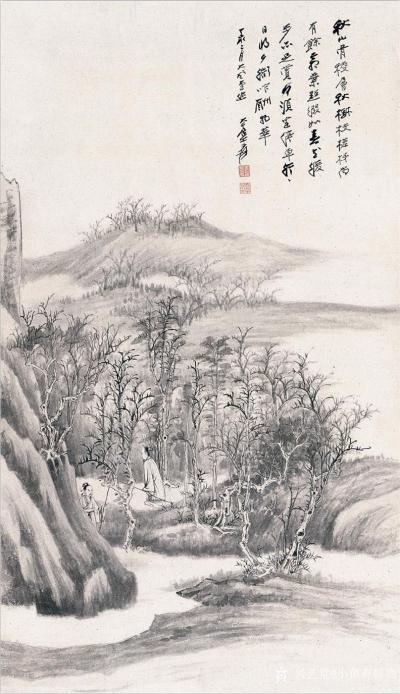 小鱼有好物日记-张大千　山水系列【图1】