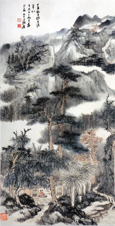 小鱼有好物日记-张大千　山水系列【图4】