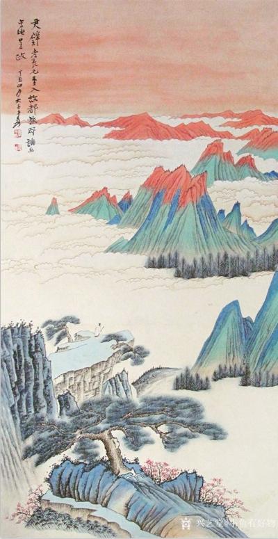 小鱼有好物日记-张大千　山水系列【图7】