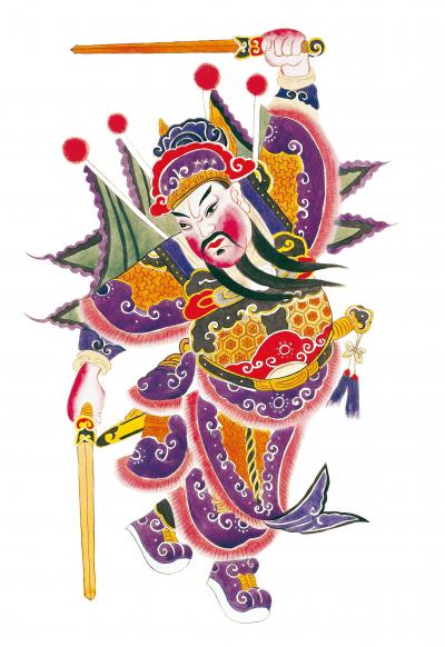 小鱼有好物日记-门神画【图1】