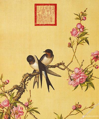 小鱼有好物日记-朗世宁　“乾隆皇帝大阅图”、“锦春图”、“海棠玉兰图”、“牡丹图”、“芍药图”、【图6】