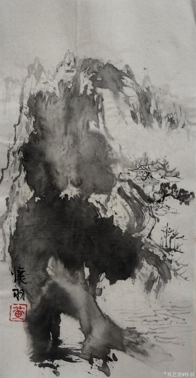 怀羽日记-怀羽黄仍彬：笔墨挥洒民族之魂——最具民族特色的山水画探析

在浩瀚的艺术长河【图1】