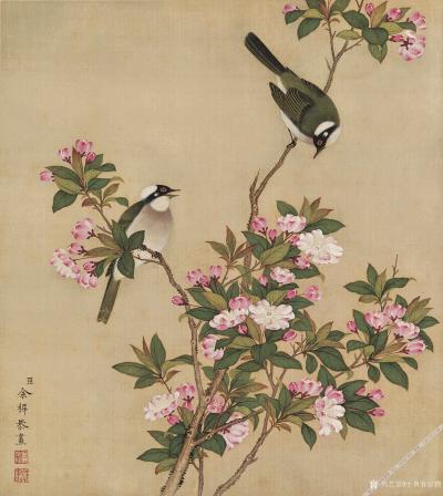 小鱼有好物日记-余挚花鸟册【图6】