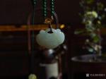 刘晓宁藏宝-和田玉如意锁，老玉，设计师款，独一无二，每一个细节都精心打磨【图2】