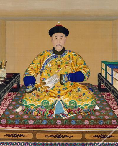 小鱼有好物日记-雍正读书像 白鹰图【图1】