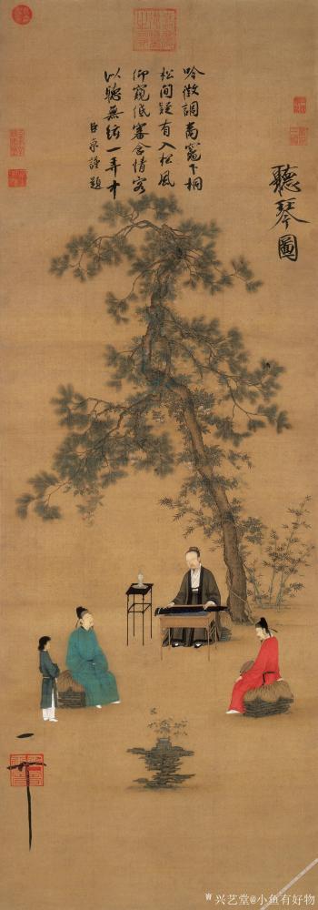 小鱼有好物日记-北宋-赵佶-风雨牧归图-芙蓉锦鸡图-梅花绣眼图-摹张萱虢国夫人游春图-瑞鹤图-听【图6】