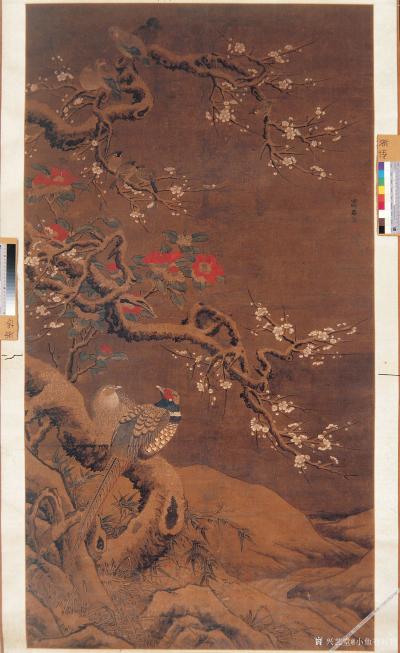 小鱼有好物日记-明-商喜-关羽擒将图 明-吕纪-梅茶雉雀图-桂菊山禽图 明-丁云鹏-白马驮经图【图2】