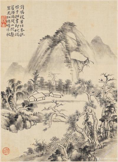 小鱼有好物日记-清-华岩-山水【图3】