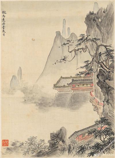 小鱼有好物日记-清-华岩-山水【图9】