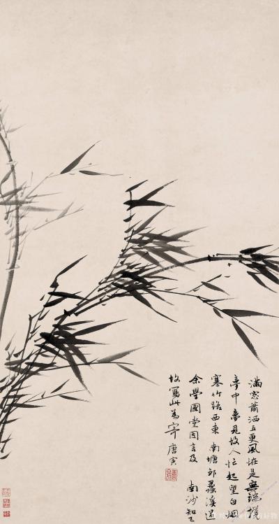 小鱼有好物日记-明-唐寅-步溪图-柴门掩雪图-风竹图-宫妓图-古木幽篁图-骑驴归思图-山路松声图【图3】