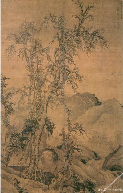 小鱼有好物日记-明-唐寅-步溪图-柴门掩雪图-风竹图-宫妓图-古木幽篁图-骑驴归思图-山路松声图【图5】
