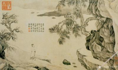 小鱼有好物日记-明-唐寅-画山水人物册【图8】