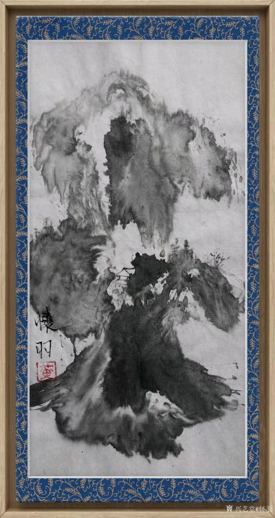 怀羽日记-《云山墨韵图》的艺术魅力与技法探析



《云山墨韵图》作为一幅典型的中【图1】