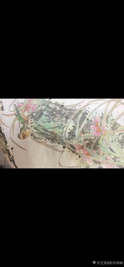 依玲国画收藏-国画花鸟画《兰》【图2】