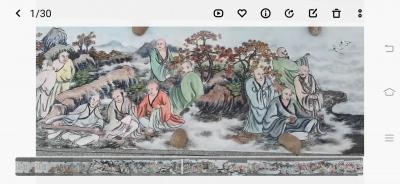 顾顺强视频-<br>这是一幅前无古人的四季罗汉长卷【图2】