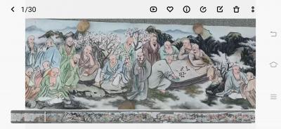 顾顺强视频-<br>这是一幅前无古人的四季罗汉长卷【图9】