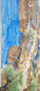 顾顺强国画作品《顾顺强长卷》价格9000.00元