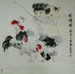 赵志民日志-戏鹅图，童趣，令人回味的美好时光【图1】