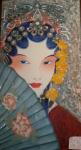 蔡国英日志-我的高温颜色釉瓷板作品《京粹》，在陶瓷上用高温颜色釉作画也是【图2】