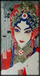 蔡国英日志-我的高温颜色釉瓷板作品《京粹》，在陶瓷上用高温颜色釉作画也是【图3】