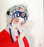 蔡国英日志-我的高温颜色釉瓷板作品《京粹》，在陶瓷上用高温颜色釉作画也是【图4】